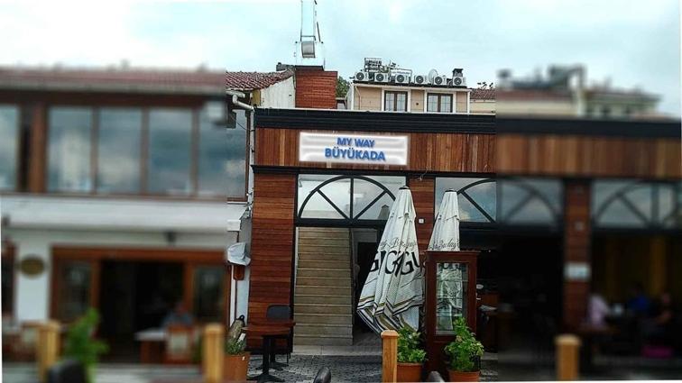My Way Terrace Hotel Adalar Exterior photo